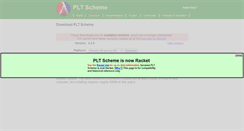 Desktop Screenshot of download.plt-scheme.org